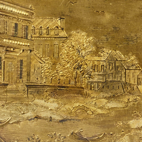 Compigné painting representing a view of Rome's surroundings - Image 3