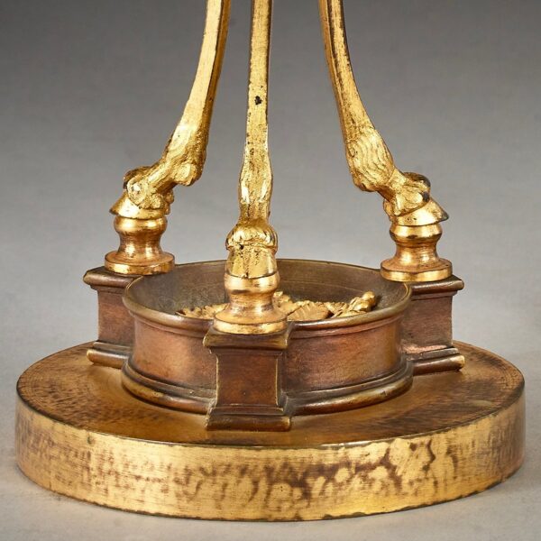 Pair of tripod etruscan candlestick - Image 3
