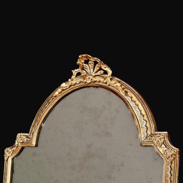 Boulle marquetry toilet mirror - Image 2