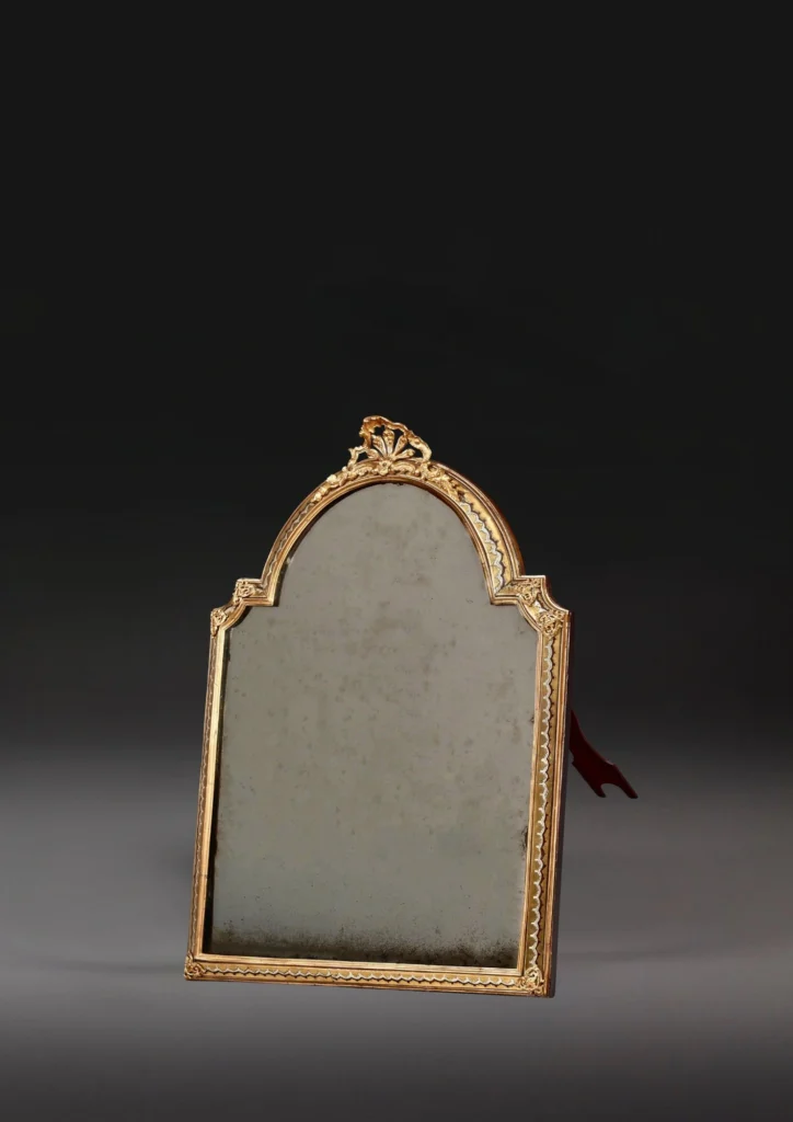 Boulle marquetry toilet mirror