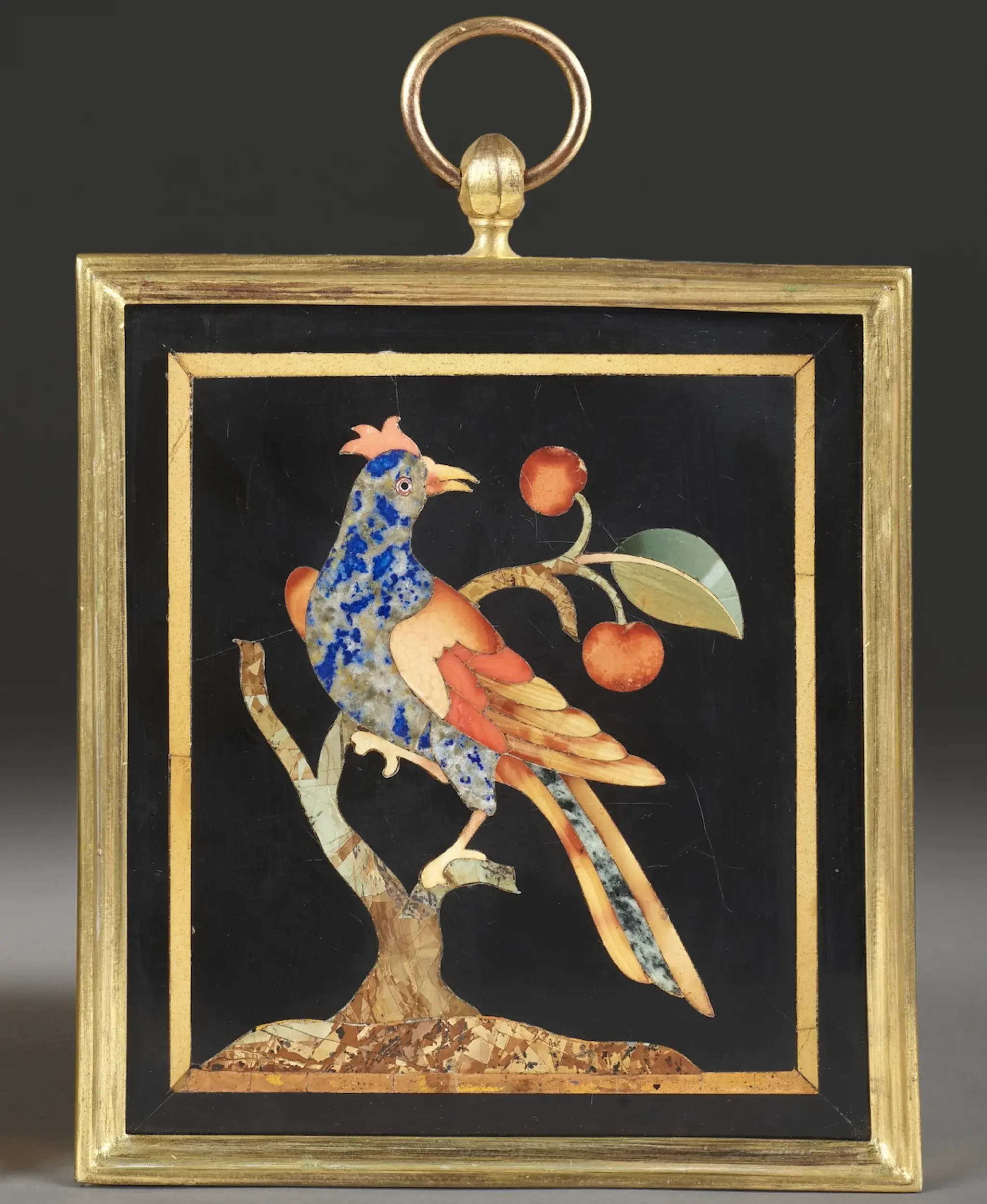 Pair of Pietra Dura plaques - Image 3