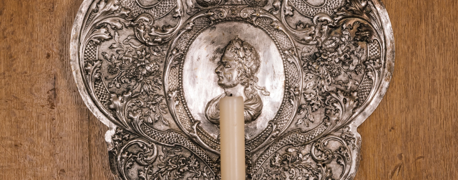 Appliques métal argenté